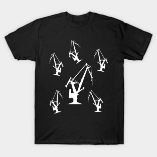 industrial cranes design T-Shirt